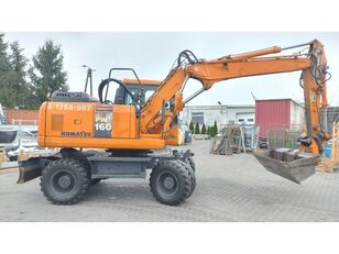 Komatsu PW 160-7EO wheel excavator