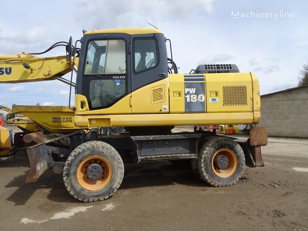 Komatsu PW 180-7 wheel excavator - Machineryline
