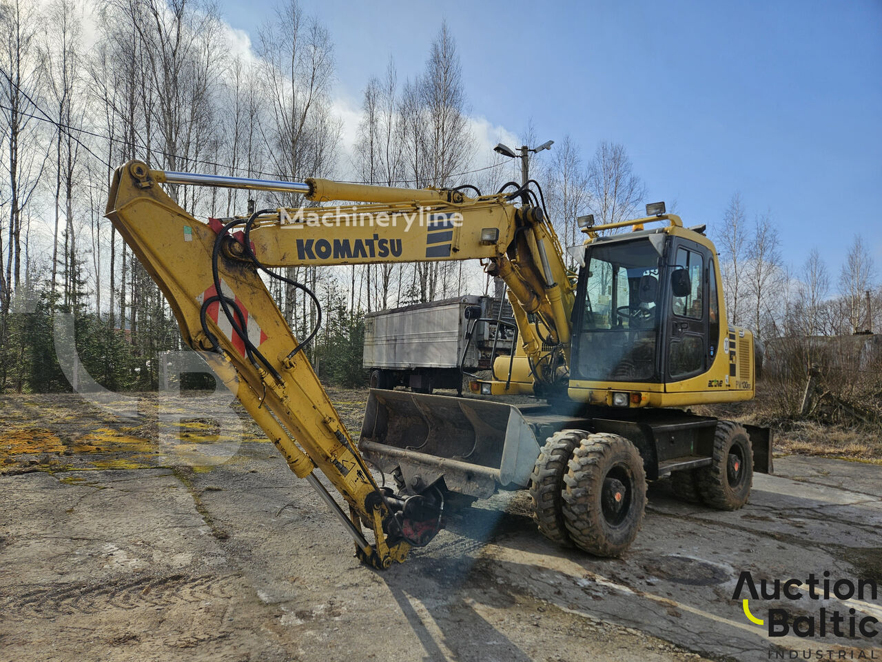 Komatsu PW130ES-6K Mobilbagger kaufen | Machineryline AT Komatsu PW130ES-6K Mobilbagger - Machineryline