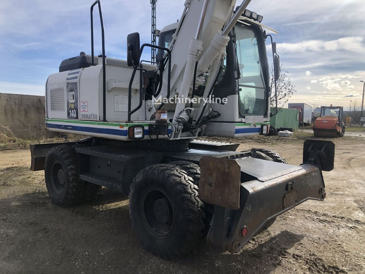 Komatsu PW140-7 wheel excavator - Machineryline