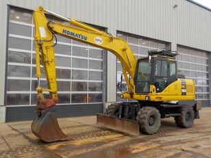 Komatsu PW160-7 excavadora de ruedas