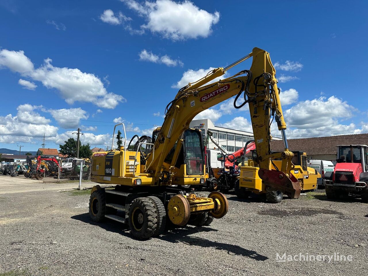 kolové rypadlo Komatsu PW160ES-7K