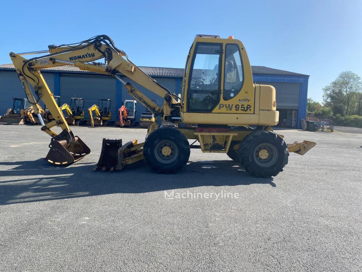Komatsu PW95 wheel excavator for sale | Machineryline NG Komatsu PW95 wheel excavator - Machineryline