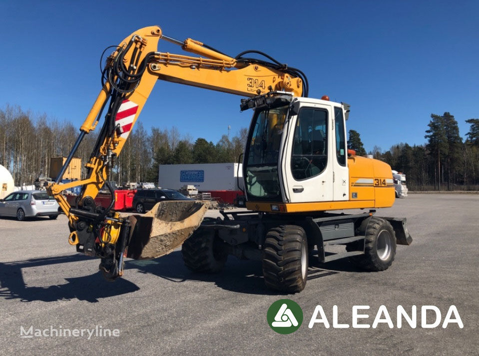 Liebherr 314 Litronic excavadora de ruedas