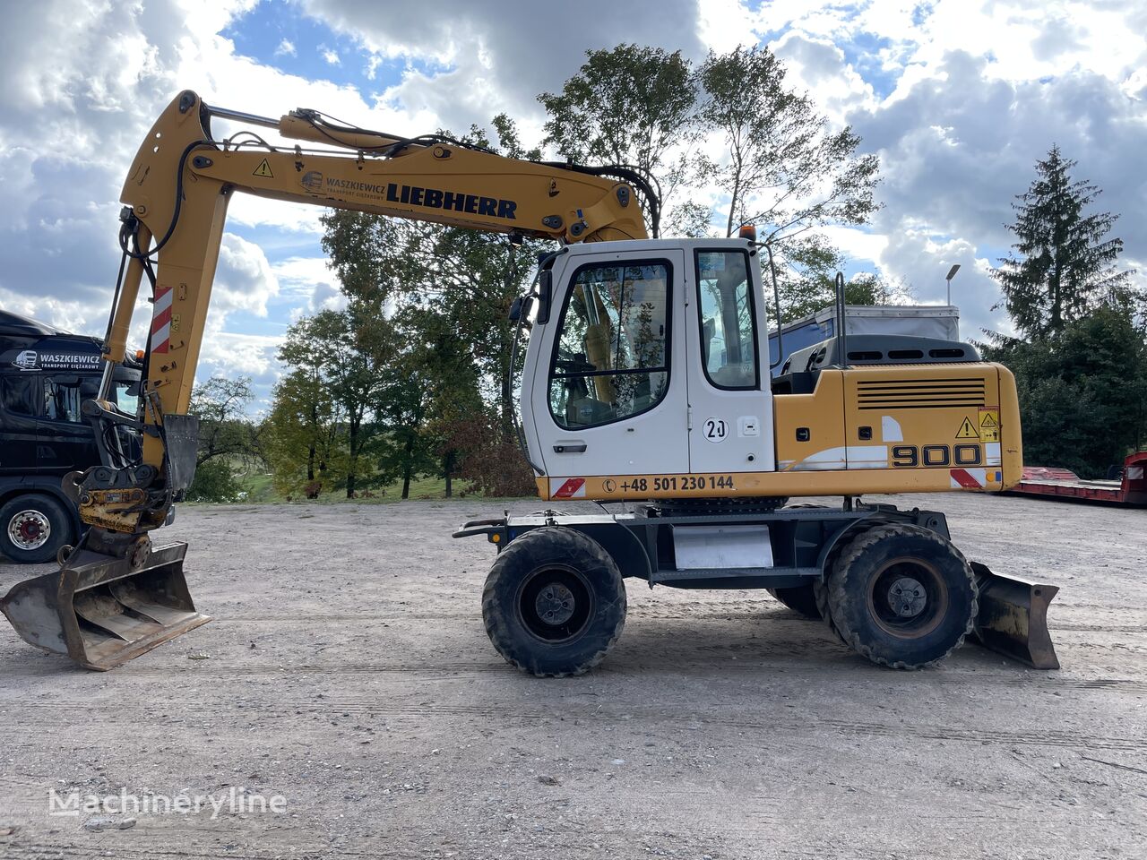 Liebherr A 900 C Litronic 2007  bager točkaš