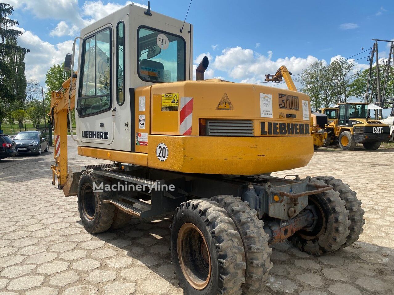 Liebherr A310B excavadora de ruedas - Machineryline