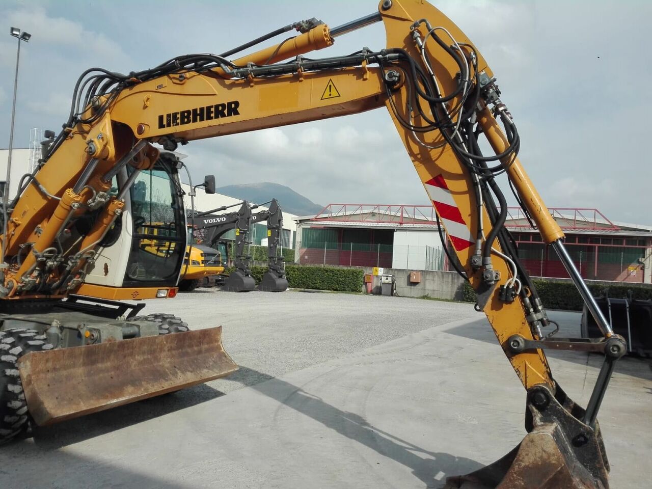 Liebherr A314 excavadora de ruedas