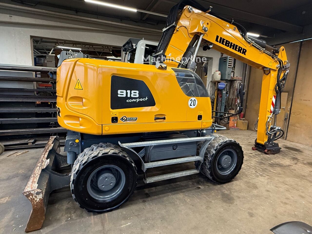 Liebherr A918 Compact Litronic++OilQuick++ Mobilbagger - Machineryline