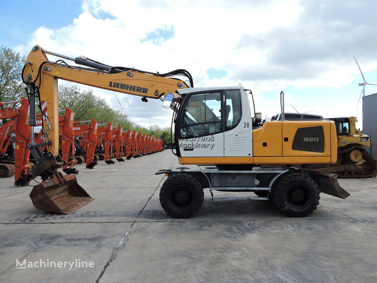 Liebherr A920 wheel excavator