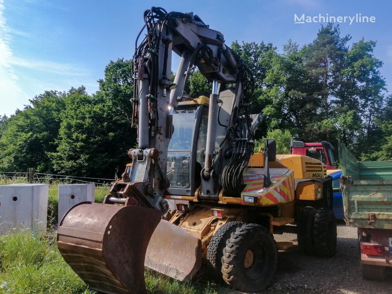 Mecalac 14 MXT  bager točkaš