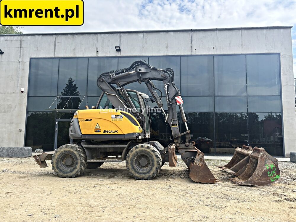 Mecalac 714MW wheel excavator, used Mecalac 714MW wheel excavator