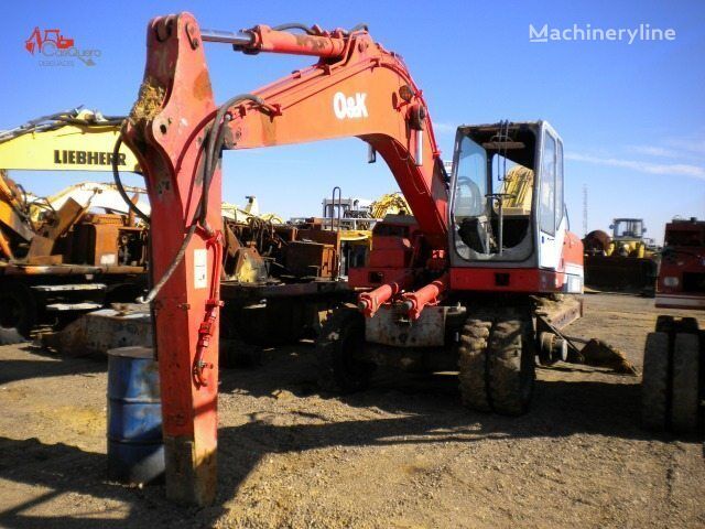 O&K MH 5 wheel excavator for parts