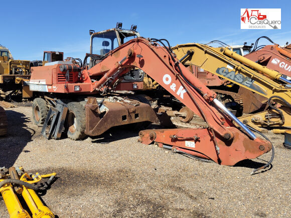 O&K MH4 PLUS wheel excavator for parts