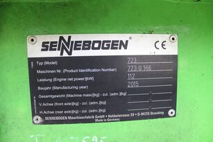 колесный экскаватор Sennebogen 723 - Umschlagbagger - Nr.: 166