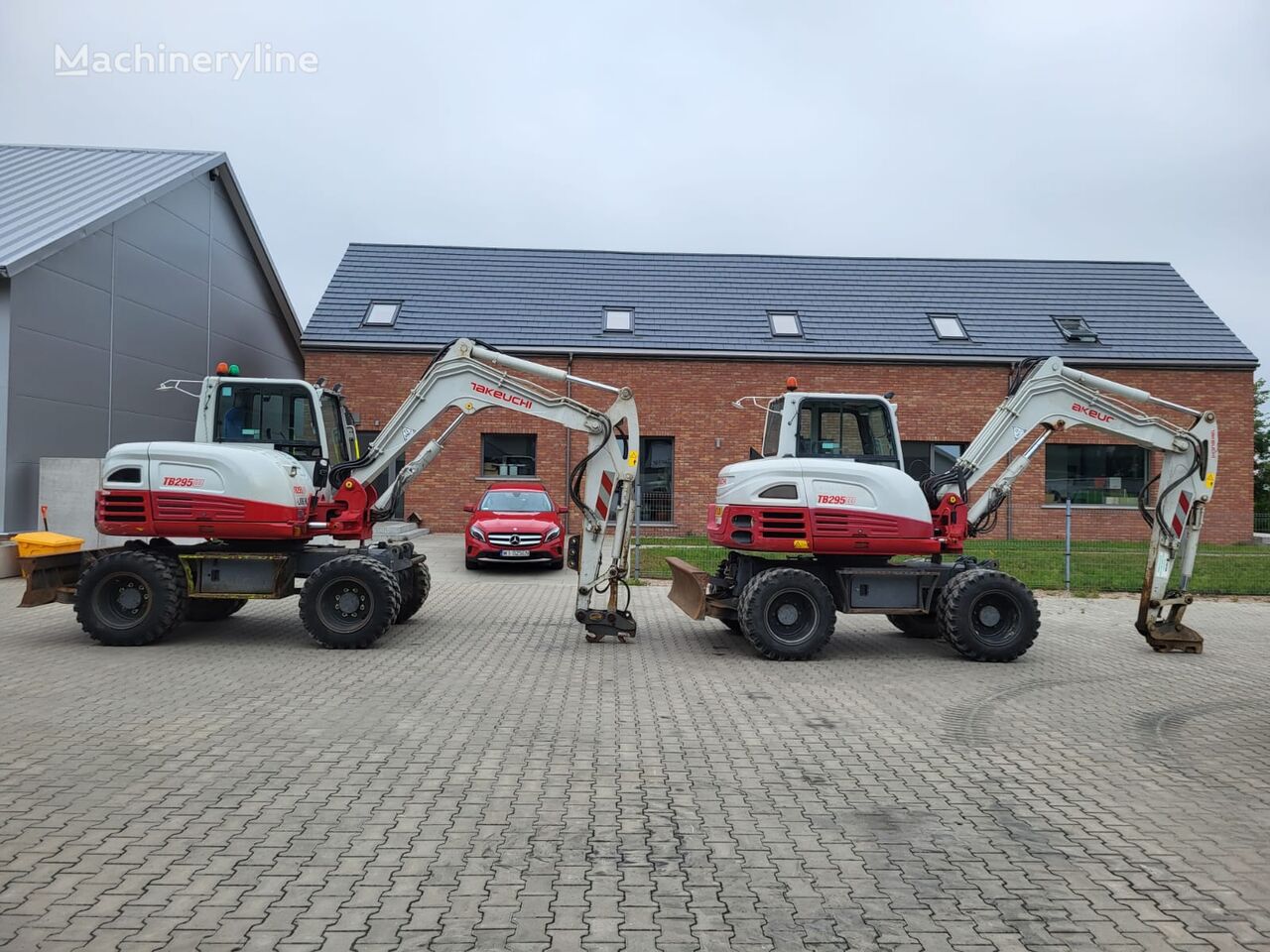 колесный экскаватор Takeuchi Koparka kołowa TAKEUCHI TB295W 8492 mtg