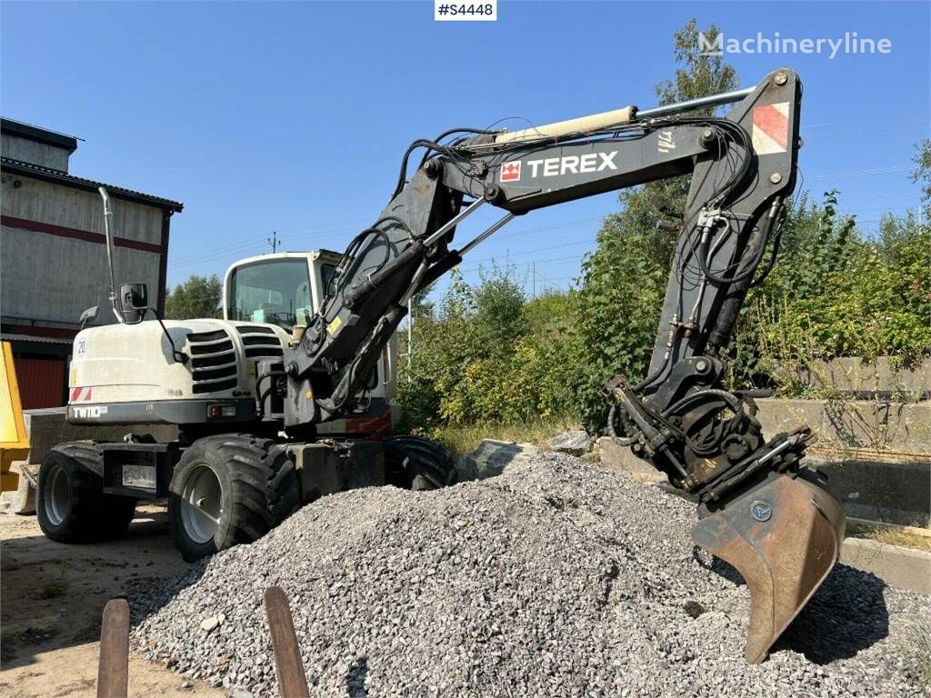 Terex TW110 pyöräalustainen kaivinkone