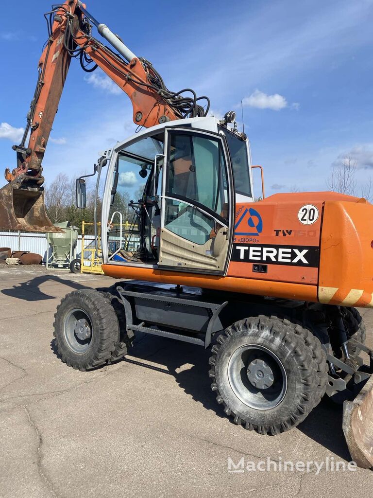 Terex TW160 wheel excavator