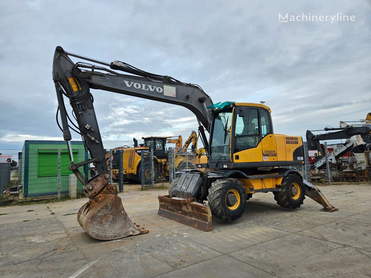 Volvo EW 160 C *New engine from 2015* excavadora de ruedas