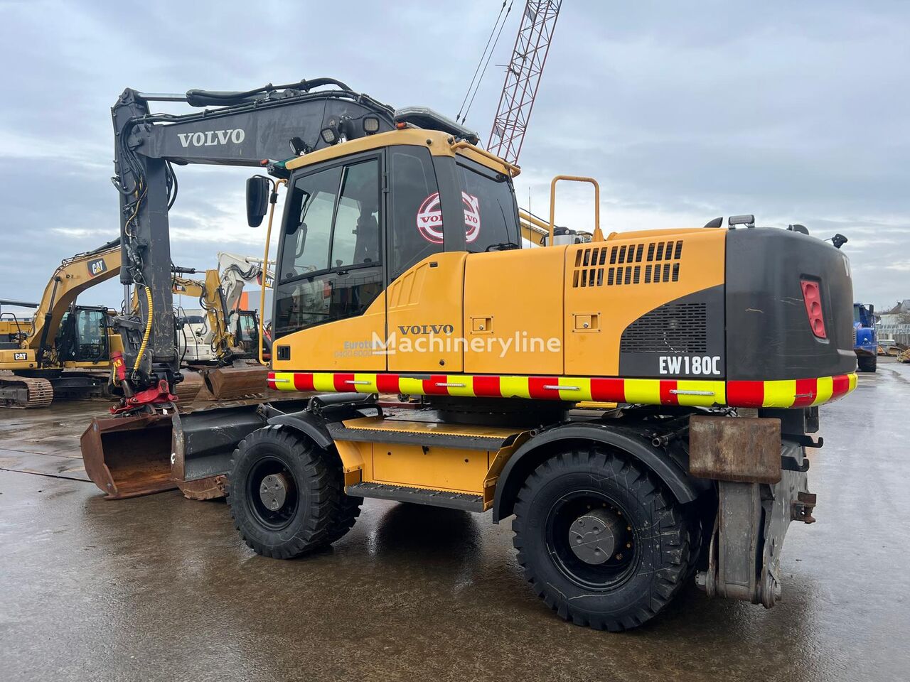 Volvo EW 180 C NVT wheel excavator - Machineryline