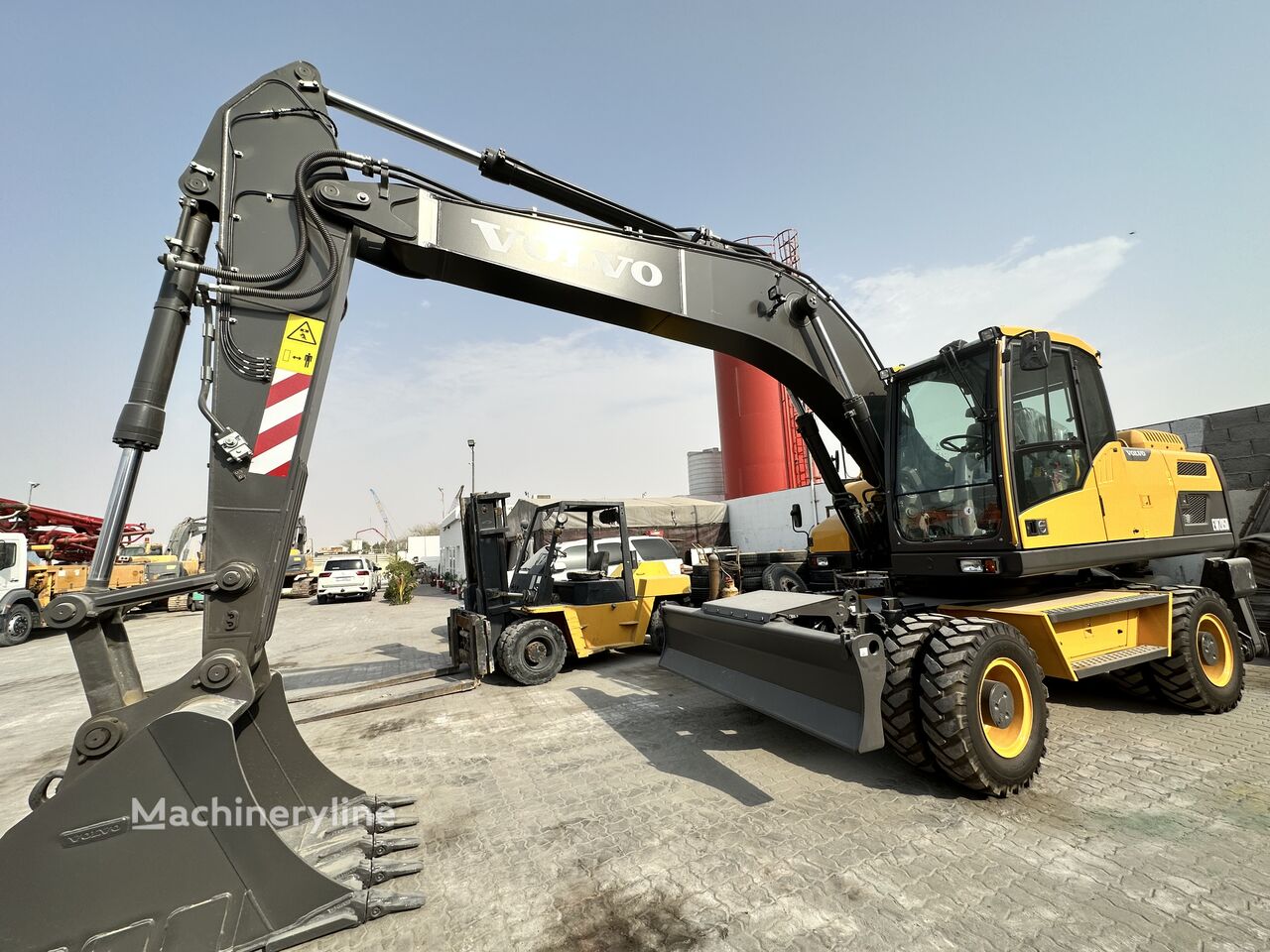 Volvo EW 205 wheel excavator for sale | Machineryline ZW Volvo EW 205 wheel excavator - Machineryline