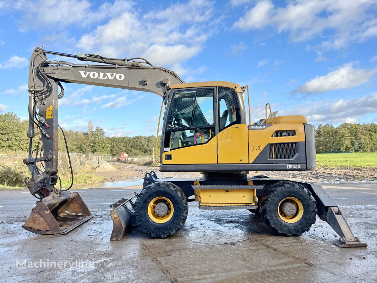 Volvo EW140D wheel excavator