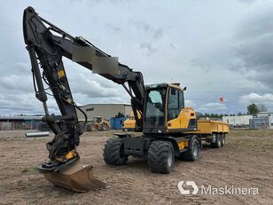 колесный экскаватор Volvo EW160D