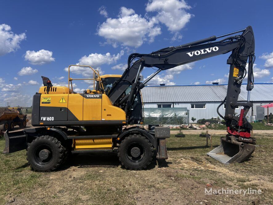 Volvo EW160D Rototilt bager točkaš