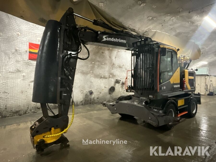 Volvo EW160E excavadora de ruedas