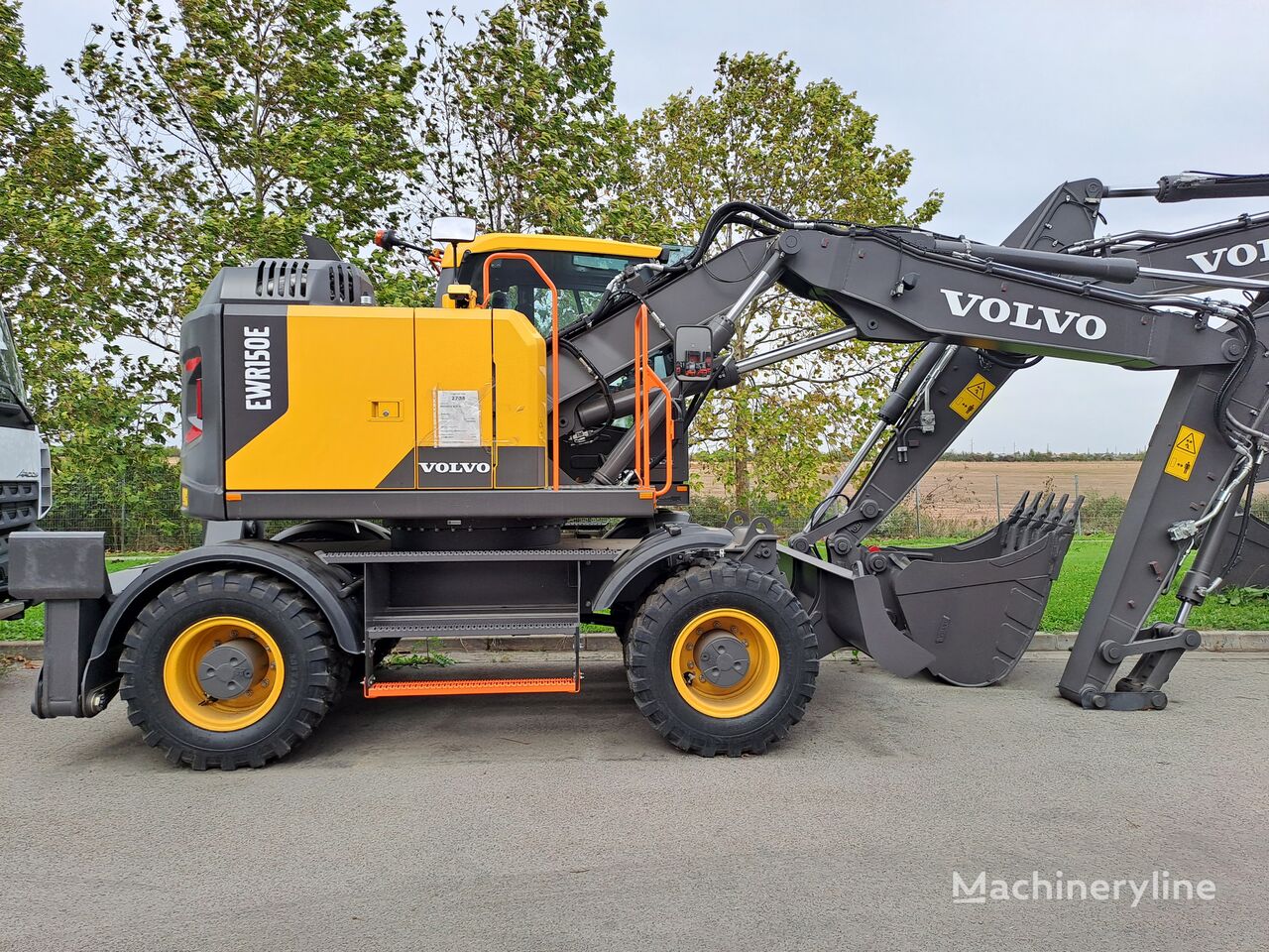 new Volvo EWR150E wheel excavator