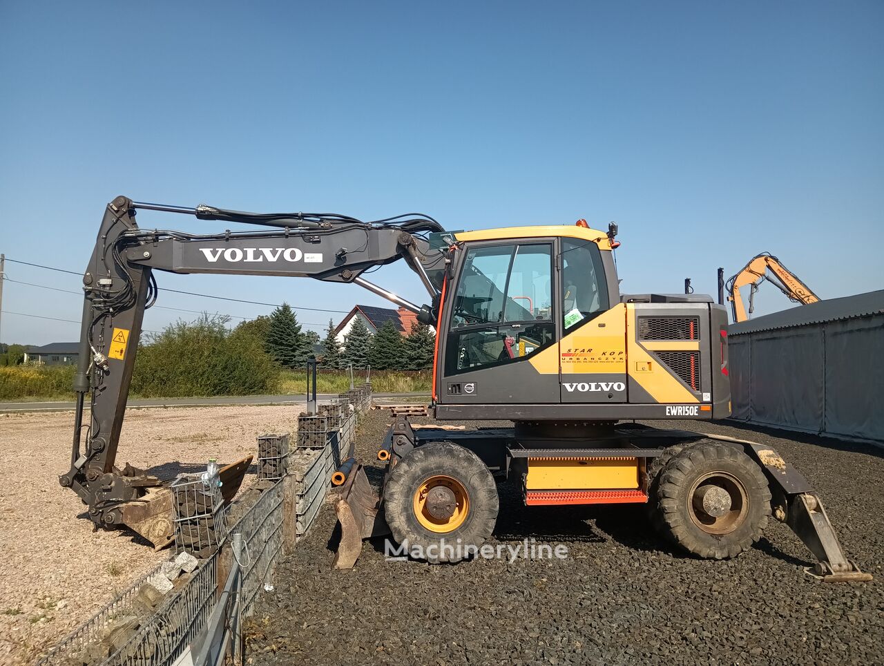 Колесный экскаватор Volvo Ewr150 - Machineryline