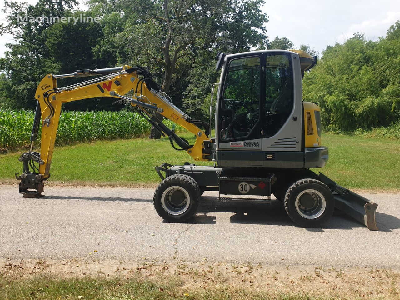 excavator pe roţi Wacker Neuson EW 65