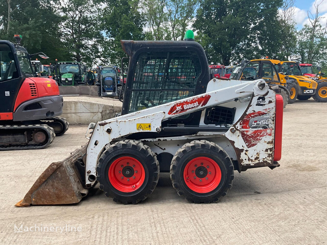 Bobcat S450 gummihjulslæsser