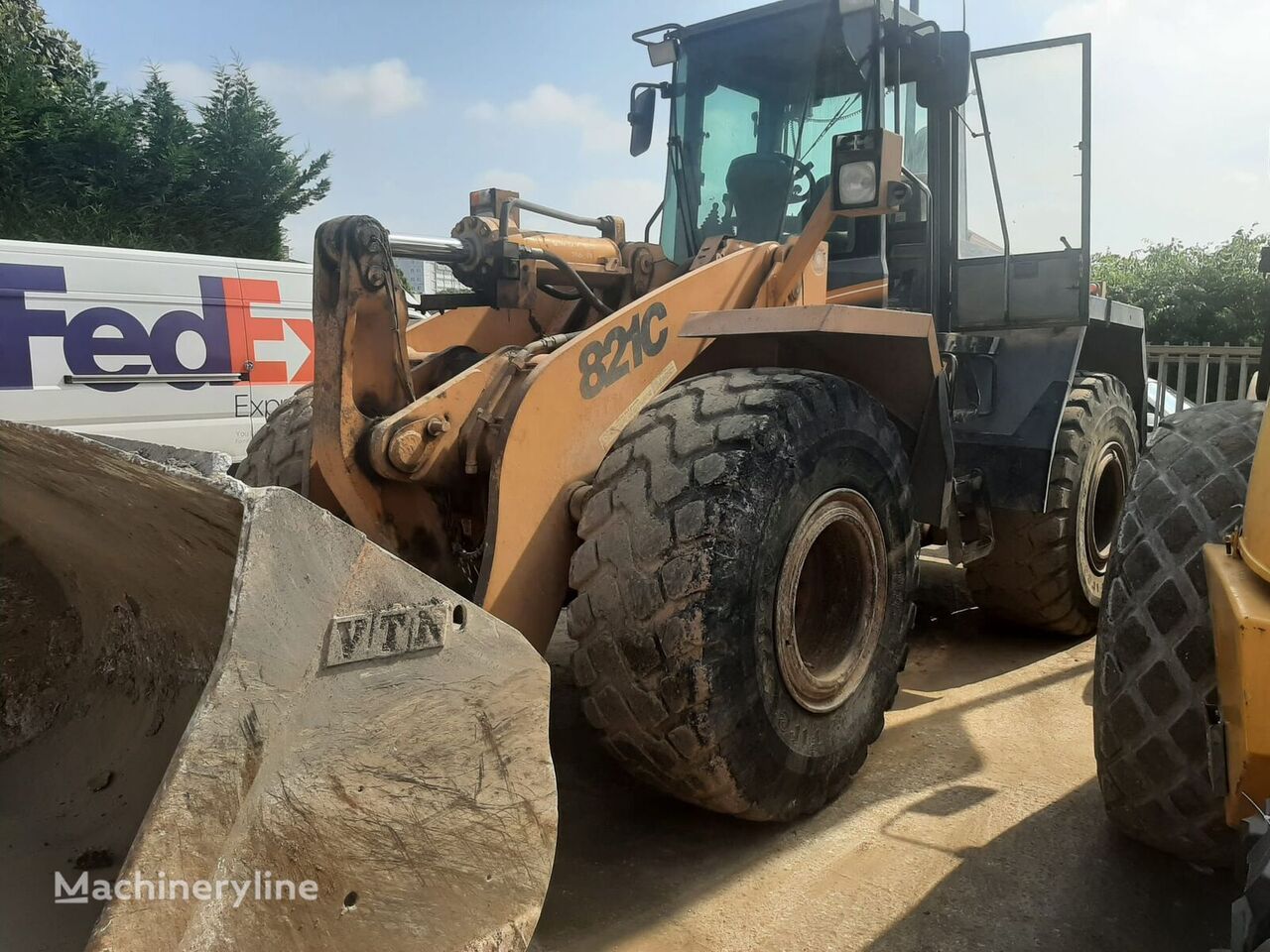 wheel loader Case 821C