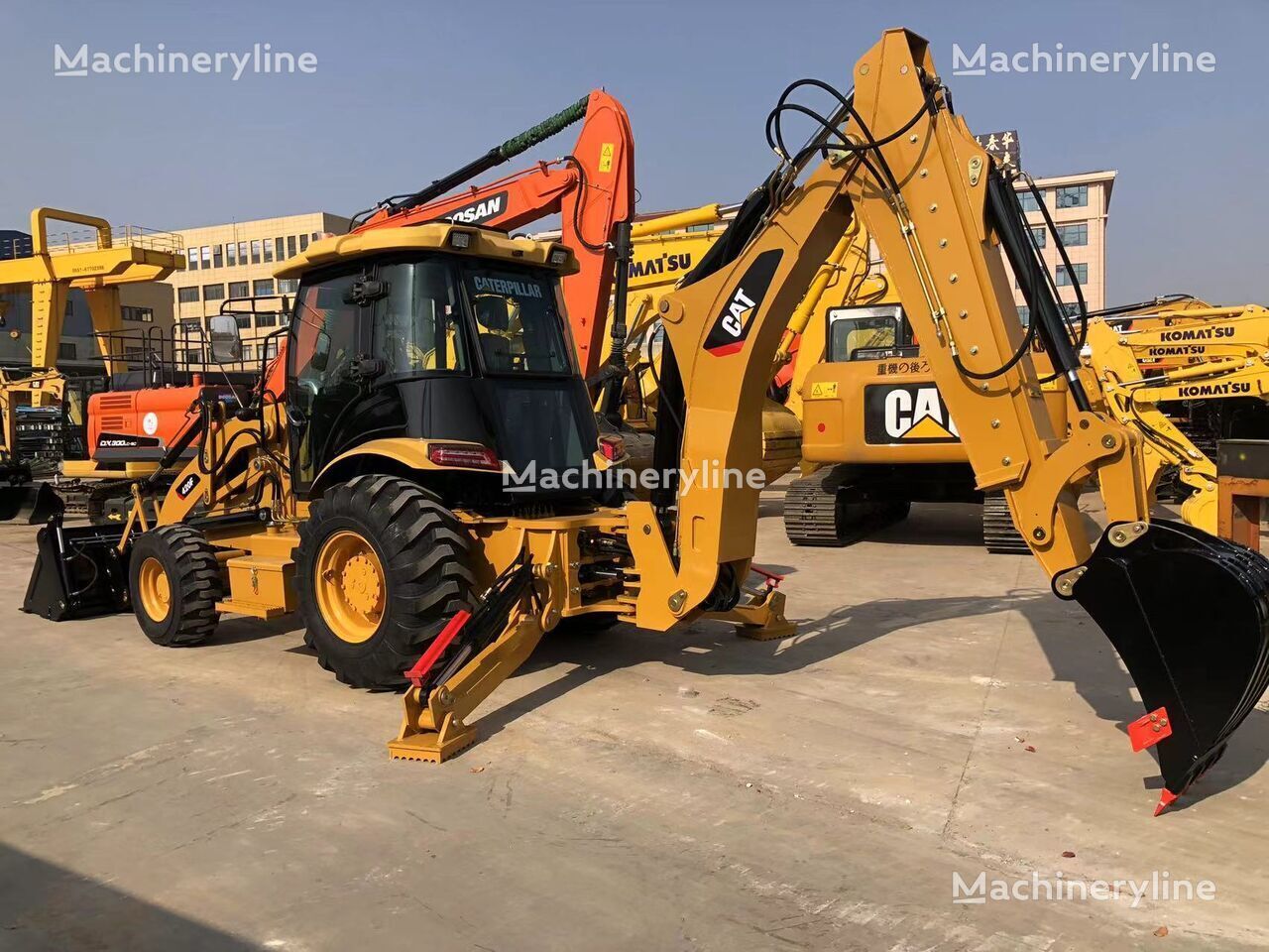 фронтальный погрузчик Caterpillar 420F