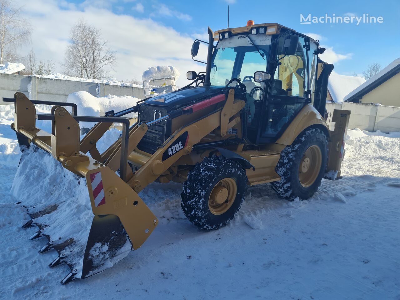 chargeuse sur pneus Caterpillar 428E