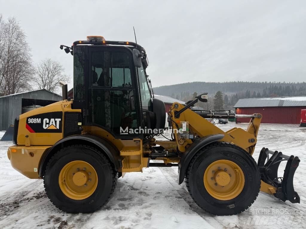 frontaallaadur Caterpillar 908M Stora BM / 3&4 Funktion