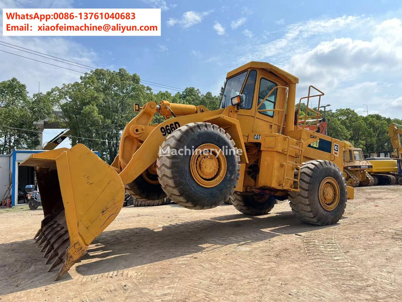 Caterpillar 966D wheel loader