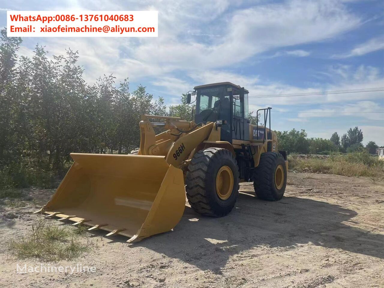 Caterpillar 966H Radlader