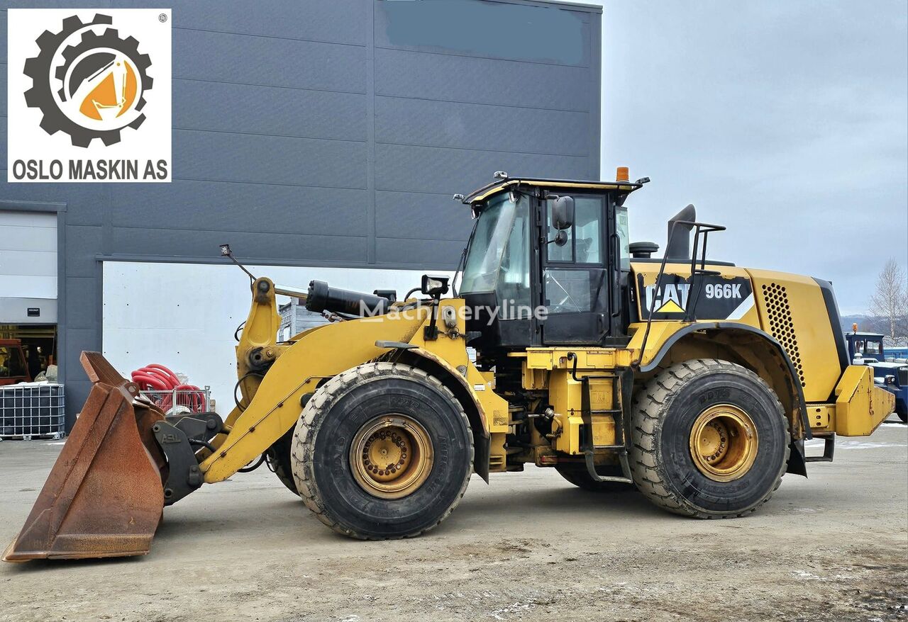 Caterpillar 966K, 2011 mod, KUN 8509 timer, Ny sertifisering, Vekt, 3. funks cargadora de ruedas