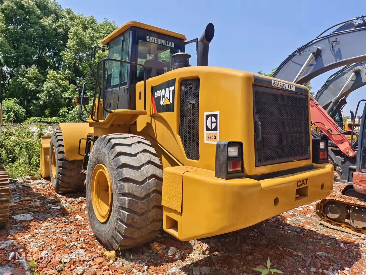 фронтальный погрузчик Caterpillar Caterpillar wheel loader 950GC CAT used wheel loader 950G 936E 9