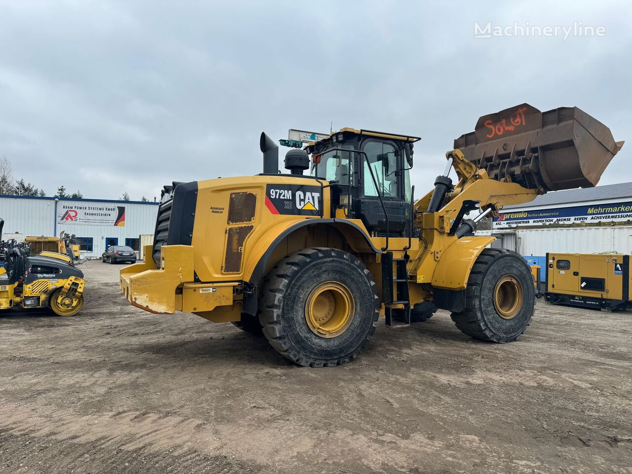 натоварувач со тркала Caterpillar Radlader CAT M72 Caterpillar wheel loader