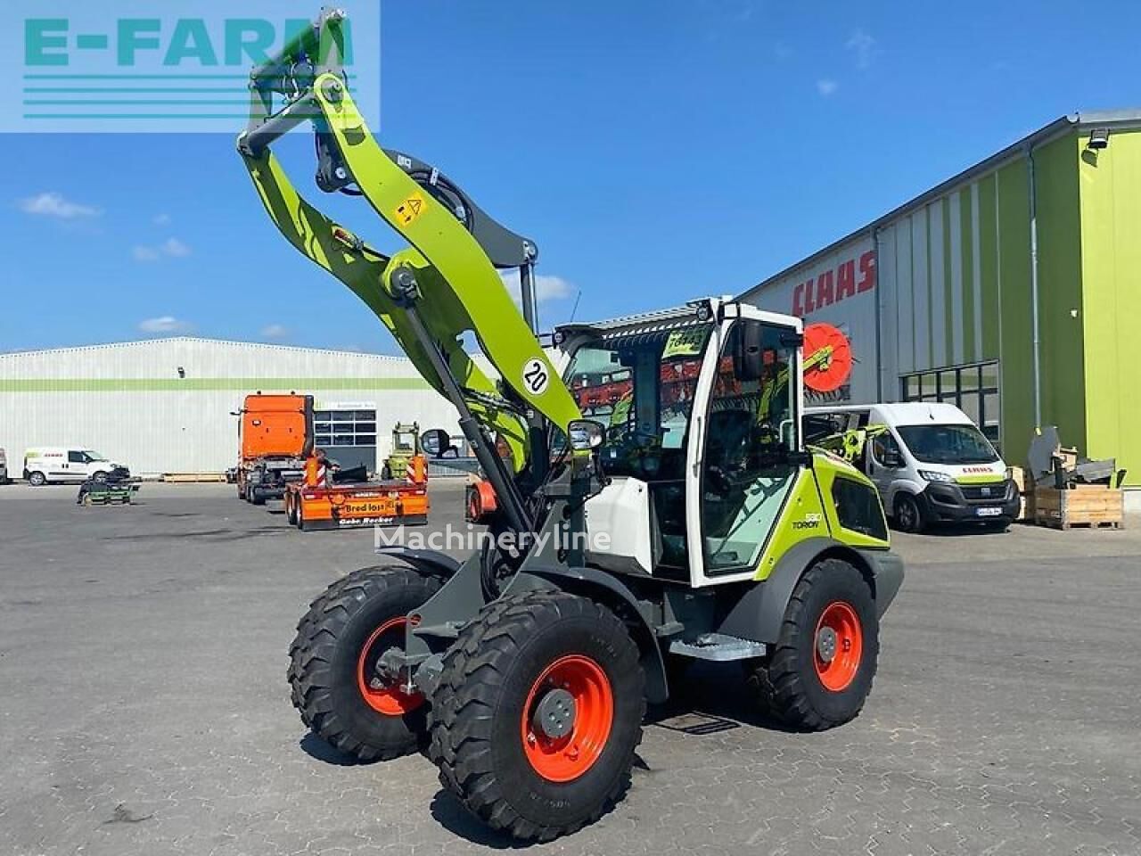 Chargeuse sur pneus Claas torion 530 - Machineryline