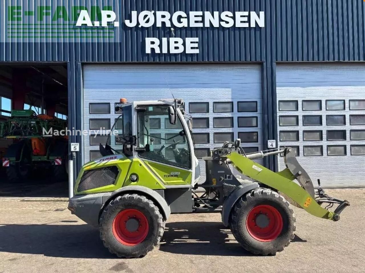 Фронтальный погрузчик Claas torion 639 - lang arm - high-lift - kun 1050 timer - Machineryline