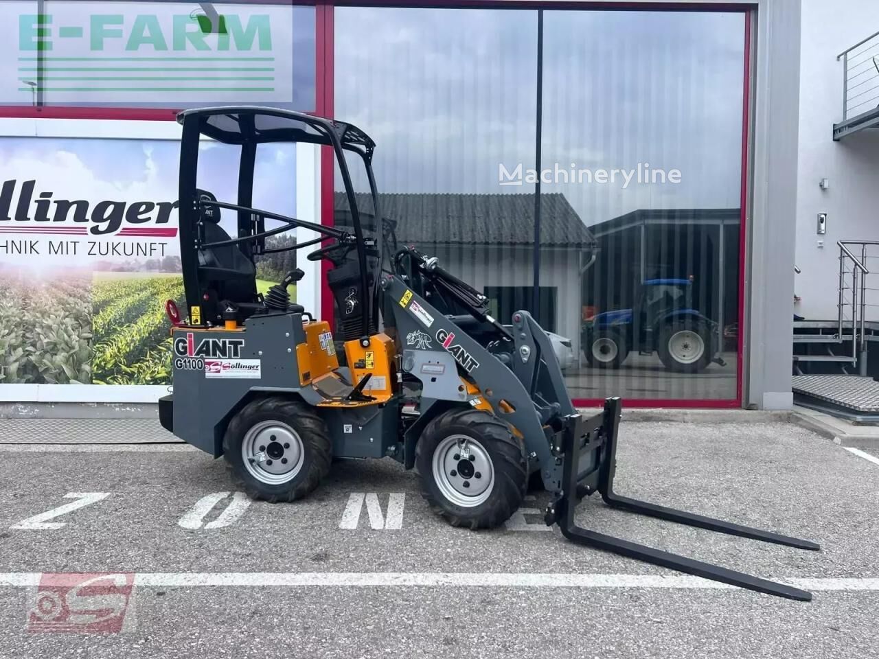 Carregadeira de rodas Giant g1100 trend-line - Machineryline