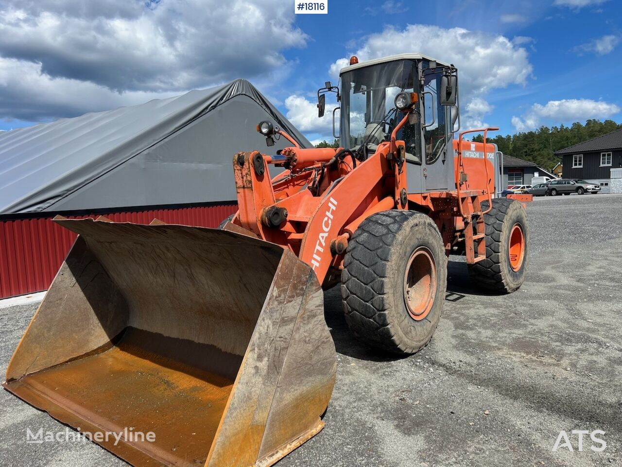 frontaallaadur Hitachi LX170E