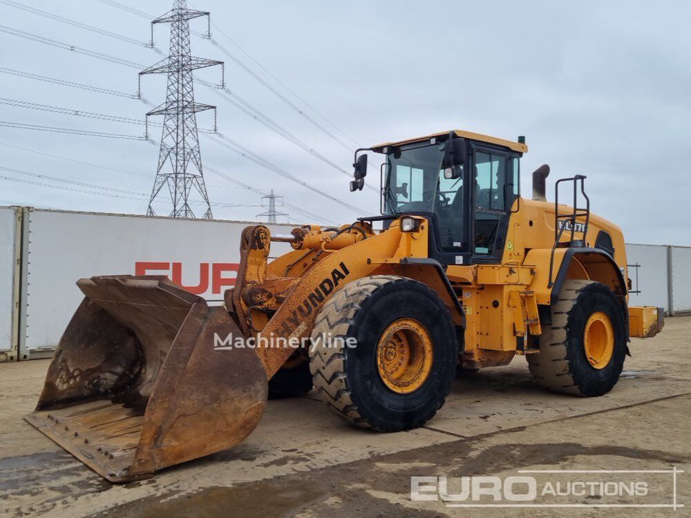 جرافة ذات عجلات Hyundai HL970 - Machineryline