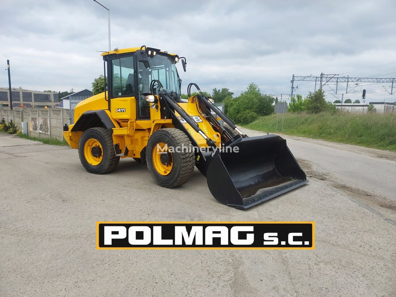 JCB 411 HT / Ładowarka JCB 531-70 535-95 542-70 kerekes rakodó