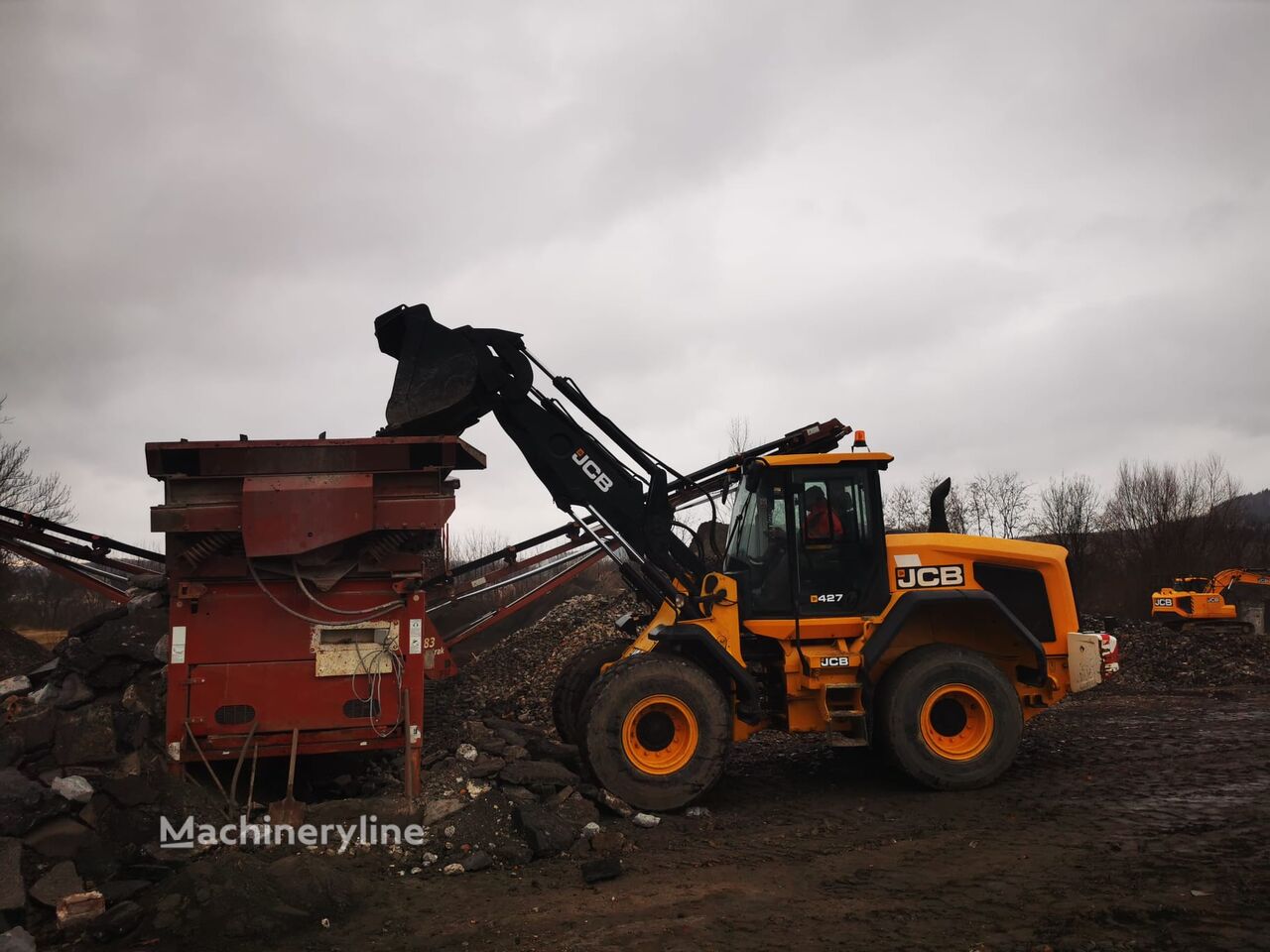 chargeuse sur pneus JCB 427 New Model