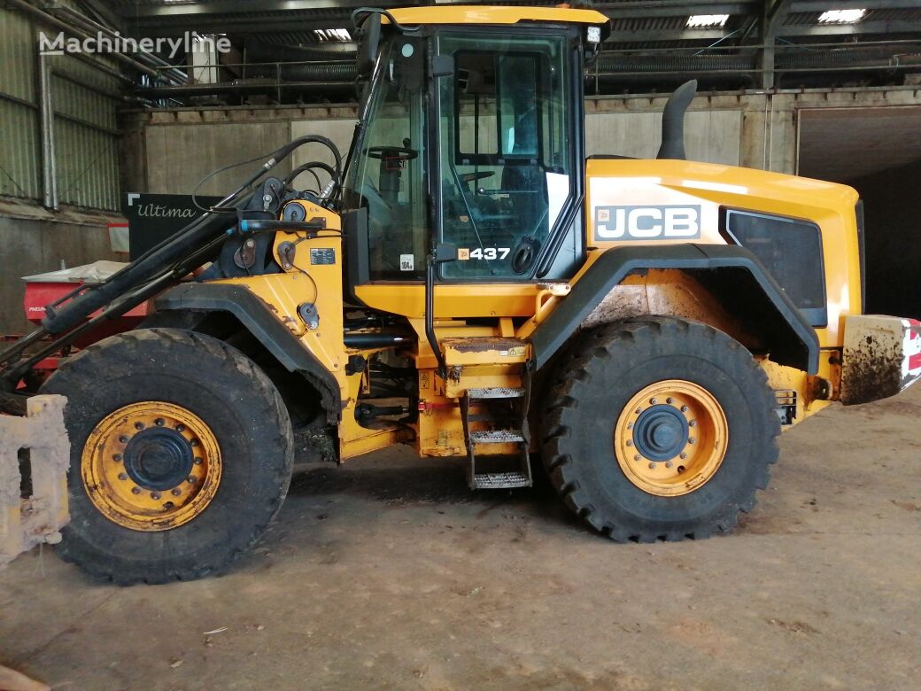 جرافة ذات عجلات JCB 437