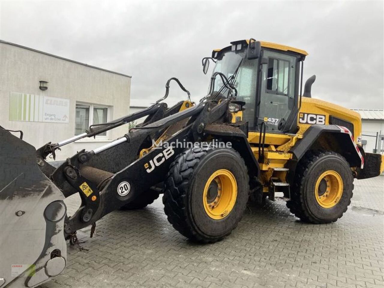 جرافة ذات عجلات JCB 437 S5 HT